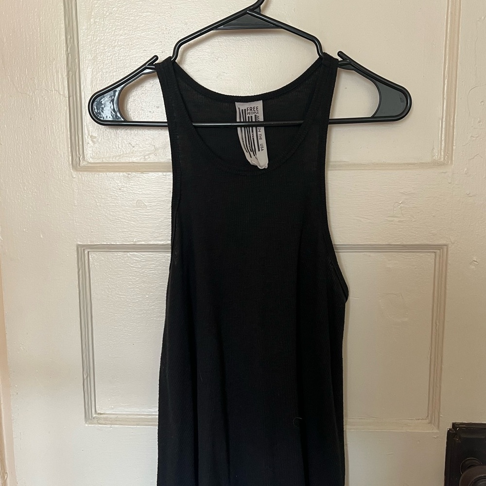 Free People Classic Black Tank Top